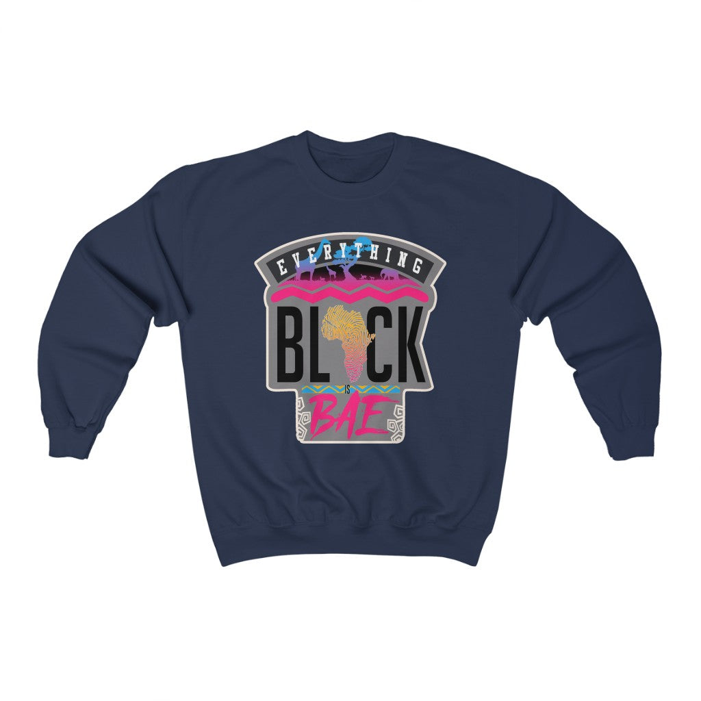 Black is Bae Crewneck Sweatshirt
