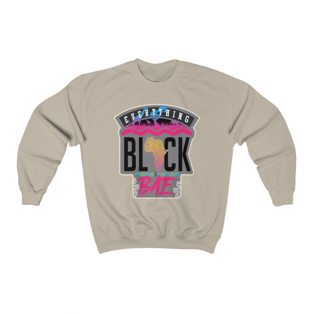 Black is Bae Crewneck Sweatshirt