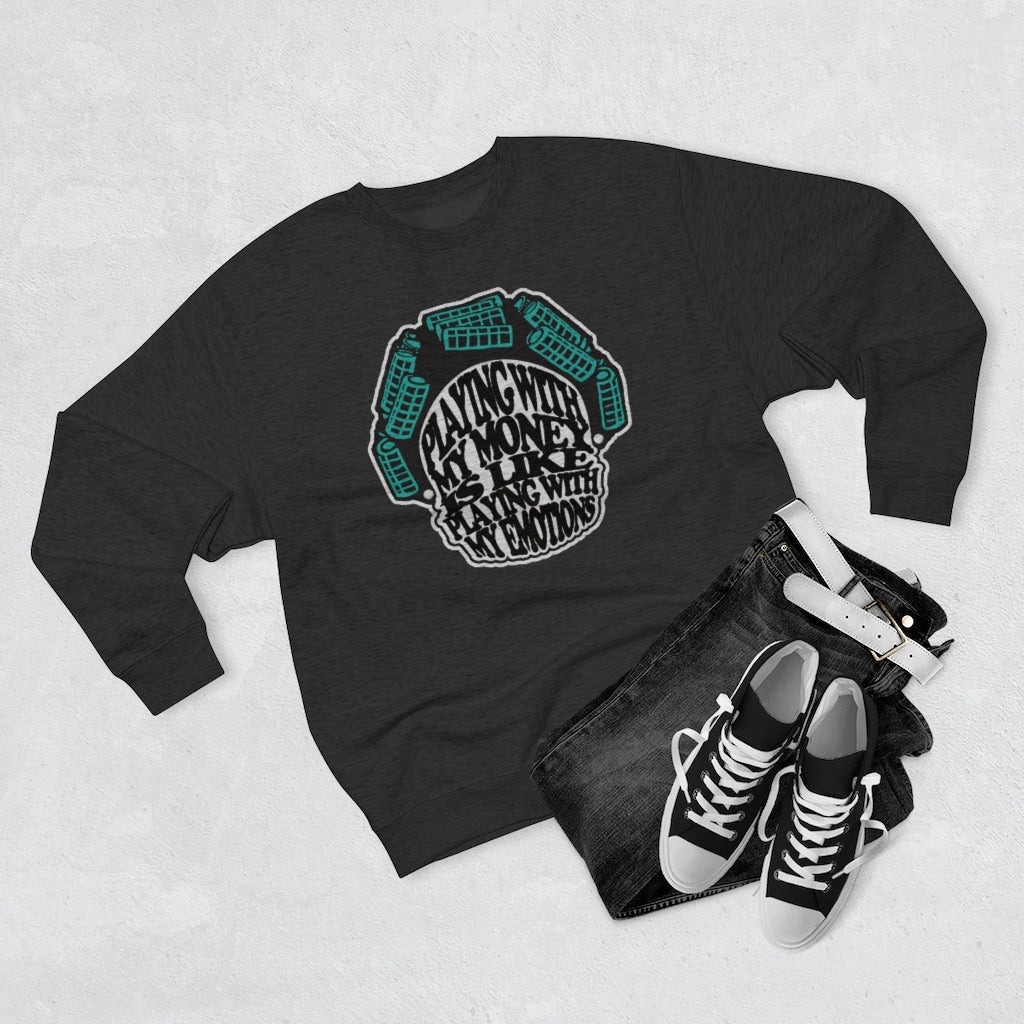 Money & Emotions Crewneck Sweatshirt