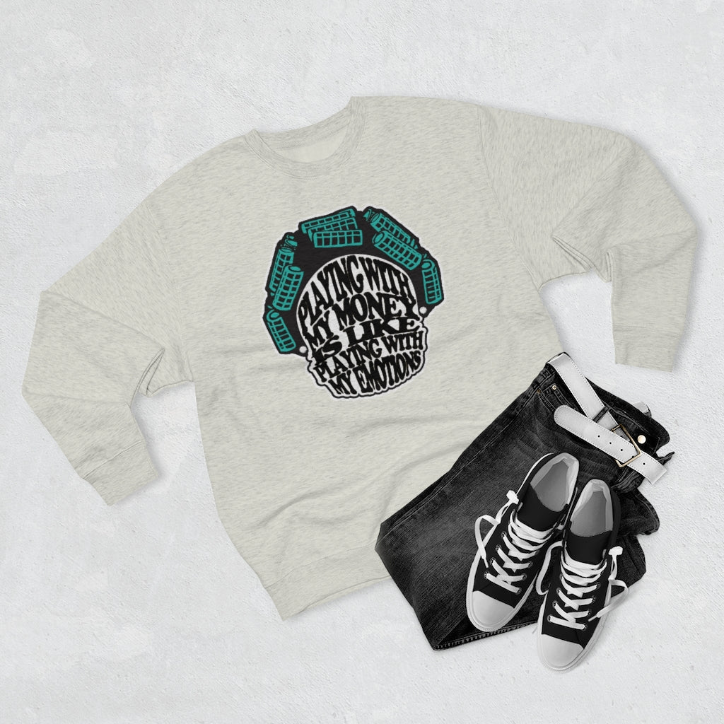 Money & Emotions Crewneck Sweatshirt