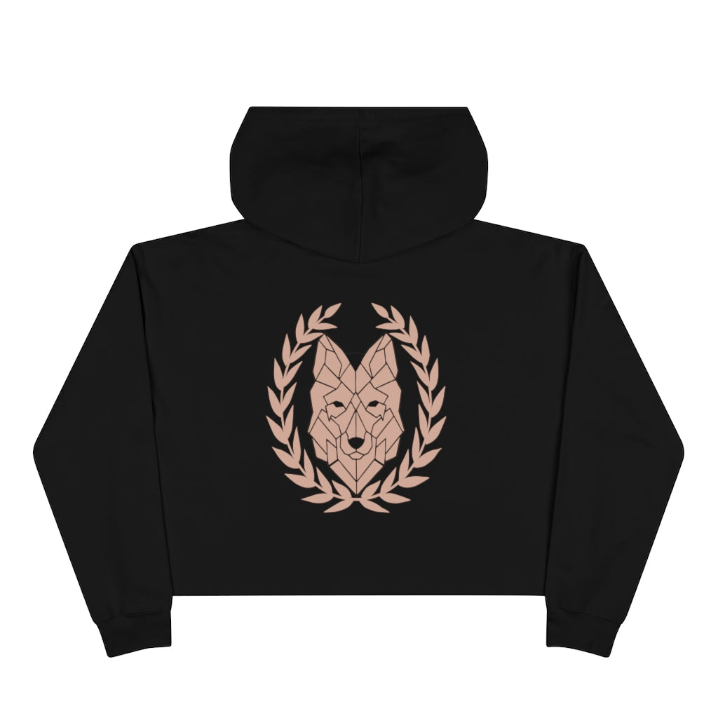 Hussle Crop Hoodie