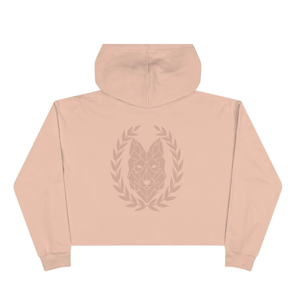 Hussle Crop Hoodie